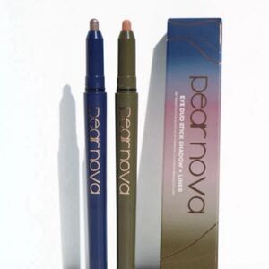 Pear Nova Dual-Ended Eye Stick in Blue and Green